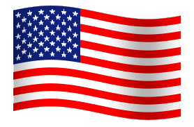 Waving American Flag